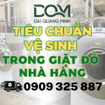 Tiêu chuẩn vệ sinh trong giặt đồ nhà hàng – Đạt chuẩn an toàn thực phẩm
