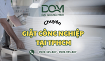 Dịch vụ giặt công nghiệp HCM giá rẻ – Giặt sạch nhanh, giao tận nơi
