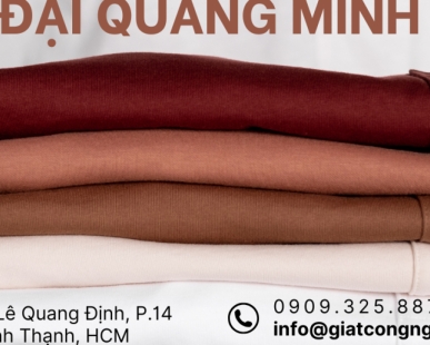 Quy trình giặt vải kaki trong giặt là công nghiệp chuẩn xưởng